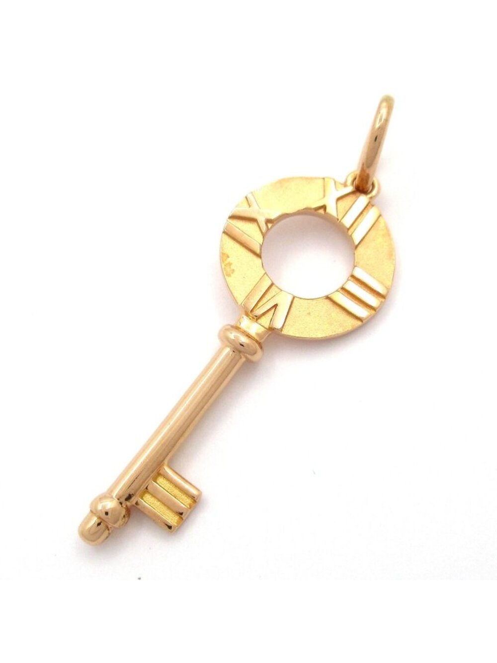 Tiffany & Co Pendant Atlas Key 18k Pink Gold